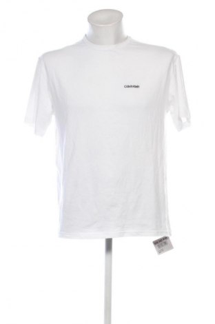 Herren T-Shirt Calvin Klein, Größe S, Farbe Weiß, Preis € 37,99