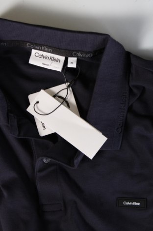 Мъжка тениска Calvin Klein, Размер XL, Цвят Син, Цена 62,49 лв.