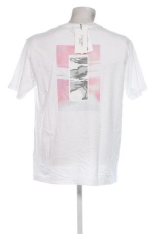 Herren T-Shirt Calvin Klein Jeans, Größe M, Farbe Weiß, Preis € 53,99