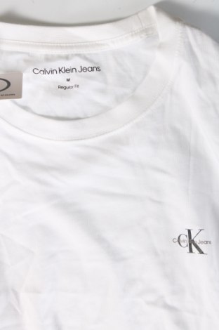 Pánske tričko  Calvin Klein Jeans, Veľkosť M, Farba Biela, Cena  46,95 €