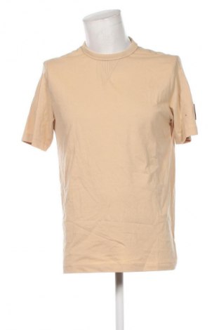 Ανδρικό t-shirt Calvin Klein Jeans, Μέγεθος L, Χρώμα  Μπέζ, Τιμή 30,99 €