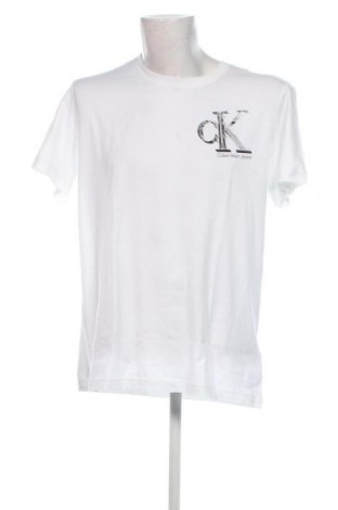 Pánske tričko  Calvin Klein Jeans, Veľkosť XL, Farba Biela, Cena  46,95 €