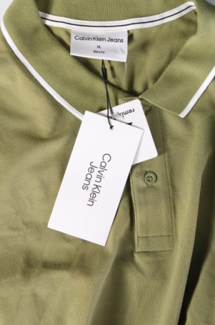 Pánske tričko  Calvin Klein Jeans, Veľkosť XL, Farba Zelená, Cena  32,95 €