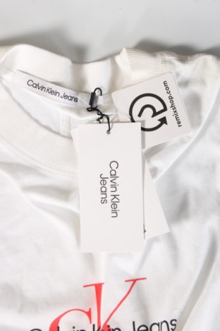 Męski T-shirt Calvin Klein Jeans, Rozmiar L, Kolor Biały, Cena 147,99 zł