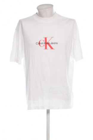 Ανδρικό t-shirt Calvin Klein Jeans, Μέγεθος XL, Χρώμα Λευκό, Τιμή 47,99 €