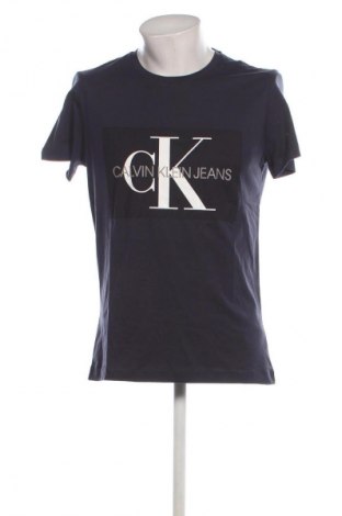 Tricou de bărbați Calvin Klein Jeans, Mărime M, Culoare Albastru, Preț 188,99 Lei