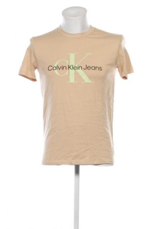 Herren T-Shirt Calvin Klein Jeans, Größe M, Farbe Weiß, Preis 57,49 €