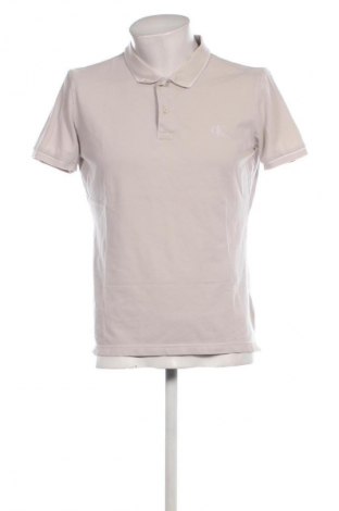 Ανδρικό t-shirt Calvin Klein Jeans, Μέγεθος L, Χρώμα Εκρού, Τιμή 24,55 €