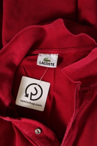 Мъжка тениска Lacoste, Размер 3XL, Цвят Червен, Цена 54,74 лв.