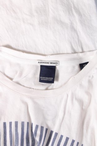 Ανδρικό t-shirt Scotch & Soda, Μέγεθος XXL, Χρώμα Λευκό, Τιμή 33,99 €