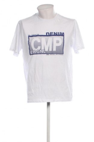 Męski T-shirt Smog, Rozmiar L, Kolor Biały, Cena 42,99 zł