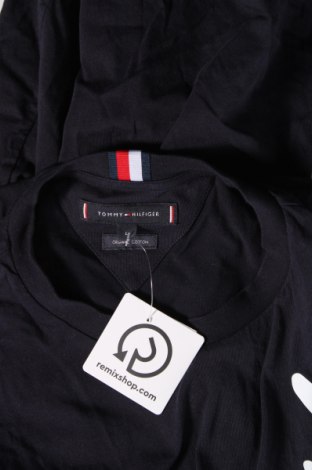 Męski T-shirt Tommy Hilfiger, Rozmiar L, Kolor Niebieski, Cena 158,62 zł