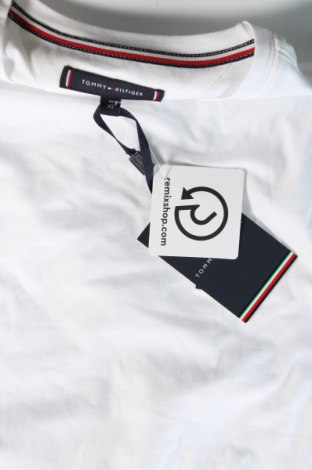 Męski T-shirt Tommy Hilfiger, Rozmiar XS, Kolor Biały, Cena 157,99 zł