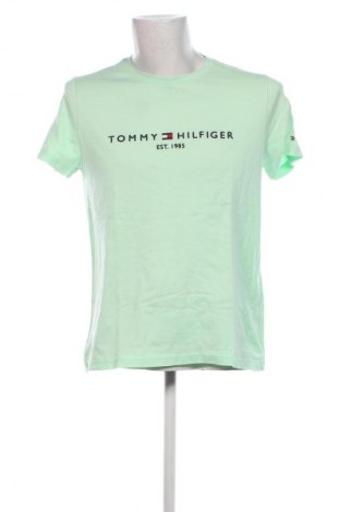 Pánské tričko  Tommy Hilfiger, Velikost L, Barva Zelená, Cena  919,00 Kč