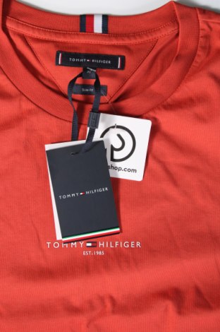 Ανδρικό t-shirt Tommy Hilfiger, Μέγεθος XL, Χρώμα Πορτοκαλί, Τιμή 50,99 €