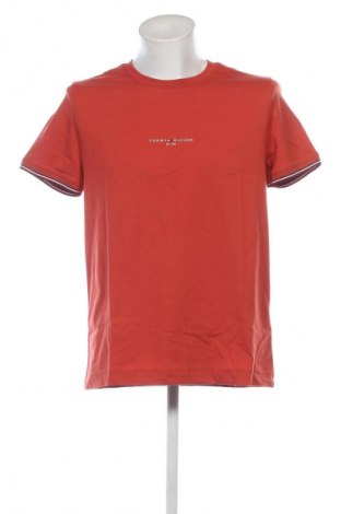 Herren T-Shirt Tommy Hilfiger, Größe XL, Farbe Orange, Preis 57,49 €