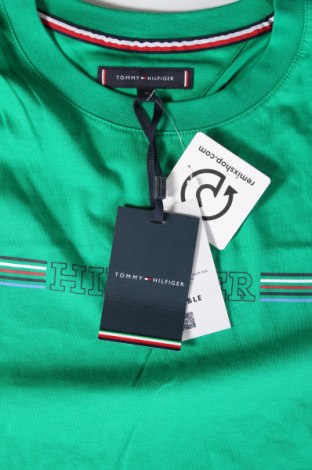 Ανδρικό t-shirt Tommy Hilfiger, Μέγεθος M, Χρώμα Πράσινο, Τιμή 50,99 €