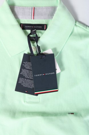 Męski T-shirt Tommy Hilfiger, Rozmiar S, Kolor Zielony, Cena 246,99 zł