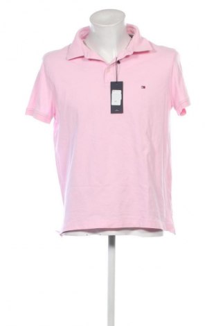 Ανδρικό t-shirt Tommy Hilfiger, Μέγεθος XXL, Χρώμα Ρόζ , Τιμή 64,99 €