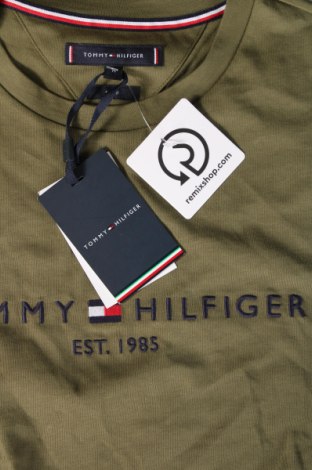 Ανδρικό t-shirt Tommy Hilfiger, Μέγεθος M, Χρώμα Πράσινο, Τιμή 31,49 €