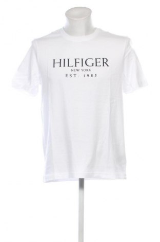 Tricou de bărbați Tommy Hilfiger, Mărime M, Culoare Alb, Preț 135,99 Lei