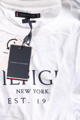 Męski T-shirt Tommy Hilfiger, Rozmiar L, Kolor Biały, Cena 262,99 zł