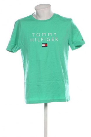 Tricou de bărbați Tommy Hilfiger, Mărime XL, Culoare Verde, Preț 136,99 Lei