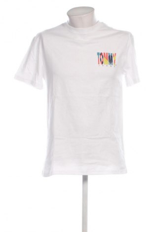 Ανδρικό t-shirt Tommy Jeans, Μέγεθος S, Χρώμα Λευκό, Τιμή 33,49 €