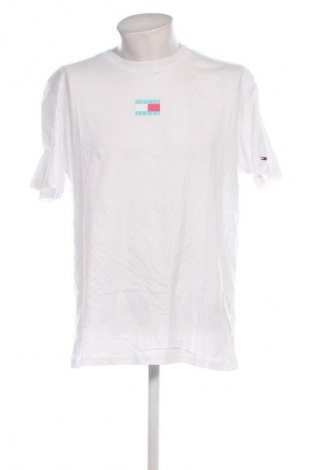 Ανδρικό t-shirt Tommy Jeans, Μέγεθος XL, Χρώμα Λευκό, Τιμή 33,49 €