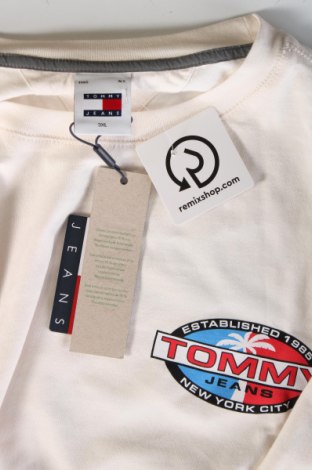 Ανδρικό t-shirt Tommy Jeans, Μέγεθος 3XL, Χρώμα Εκρού, Τιμή 47,99 €