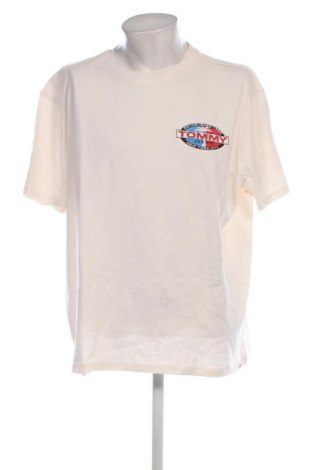 Ανδρικό t-shirt Tommy Jeans, Μέγεθος 3XL, Χρώμα Εκρού, Τιμή 47,99 €