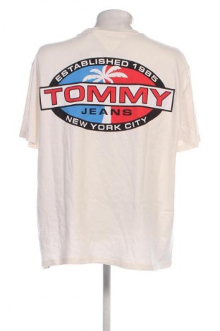 Herren T-Shirt Tommy Jeans, Größe 3XL, Farbe Ecru, Preis 53,99 €