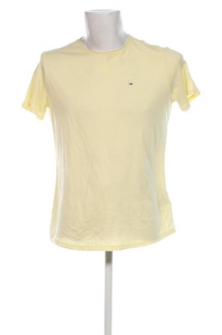 Ανδρικό t-shirt Tommy Jeans, Μέγεθος L, Χρώμα Κίτρινο, Τιμή 35,99 €