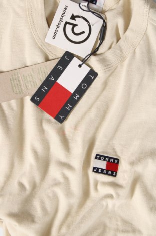 Herren T-Shirt Tommy Jeans, Größe XS, Farbe Beige, Preis 57,49 €