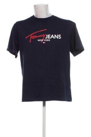 Herren T-Shirt Tommy Jeans, Größe M, Farbe Blau, Preis 40,49 €