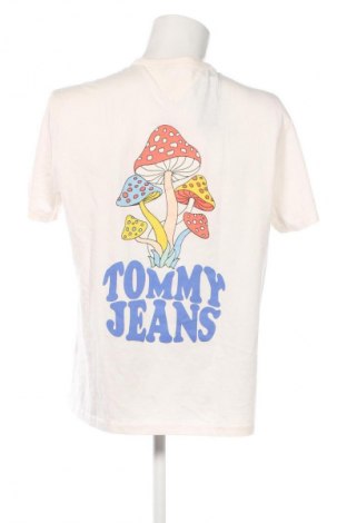 Męski T-shirt Tommy Jeans, Rozmiar M, Kolor ecru, Cena 262,99 zł