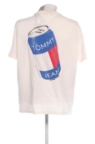 Ανδρικό t-shirt Tommy Jeans, Μέγεθος XL, Χρώμα Εκρού, Τιμή 47,99 €