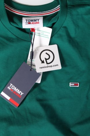 Pánske tričko  Tommy Jeans, Veľkosť L, Farba Zelená, Cena  30,95 €