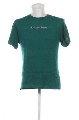 Herren T-Shirt Tommy Jeans, Größe S, Farbe Grün, Preis € 57,49