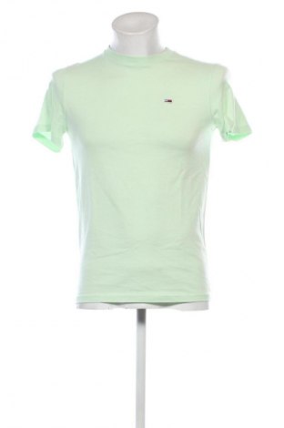 Ανδρικό t-shirt Tommy Jeans, Μέγεθος XS, Χρώμα Πράσινο, Τιμή 25,99 €