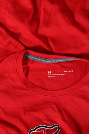 Ανδρικό t-shirt Under Armour, Μέγεθος M, Χρώμα Κόκκινο, Τιμή 10,49 €