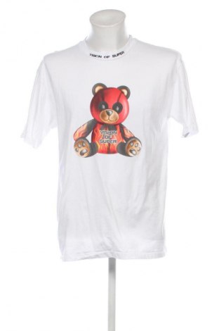 Ανδρικό t-shirt VISION OF SUPER, Μέγεθος M, Χρώμα Λευκό, Τιμή 53,49 €