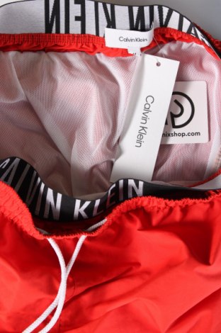 Męskie kąpielówki Calvin Klein, Rozmiar M, Kolor Czerwony, Cena 345,99 zł