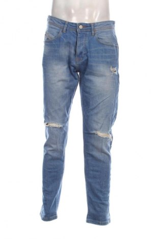 Męskie jeansy Bershka, Rozmiar XL, Kolor Niebieski, Cena 49,99 zł