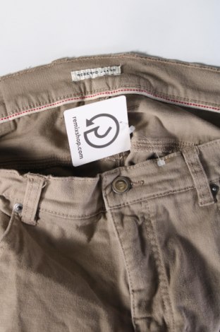 Męskie jeansy Roberto Jeans, Rozmiar L, Kolor Beżowy, Cena 36,99 zł