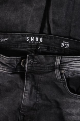 Herren Jeans Smog, Größe M, Farbe Schwarz, Preis 11,49 €