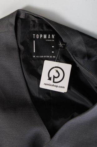 Ανδρικό γιλέκο Topman, Μέγεθος M, Χρώμα Γκρί, Τιμή 11,49 €