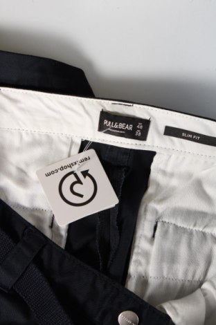 Pantaloni scurți de bărbați Pull&Bear, Mărime L, Culoare Albastru, Preț 76,99 Lei