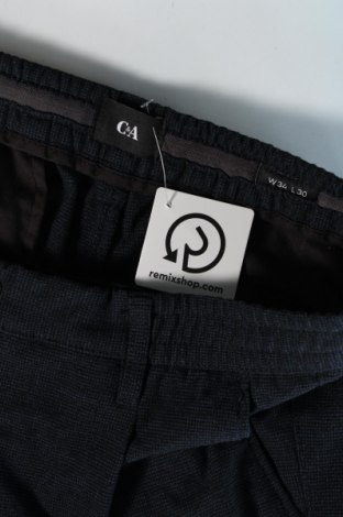 Pantaloni de bărbați C&A, Mărime L, Culoare Albastru, Preț 88,79 Lei