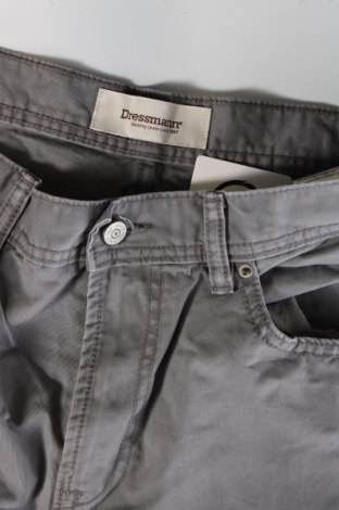 Herrenhose Dressmann, Größe L, Farbe Grau, Preis € 12,49